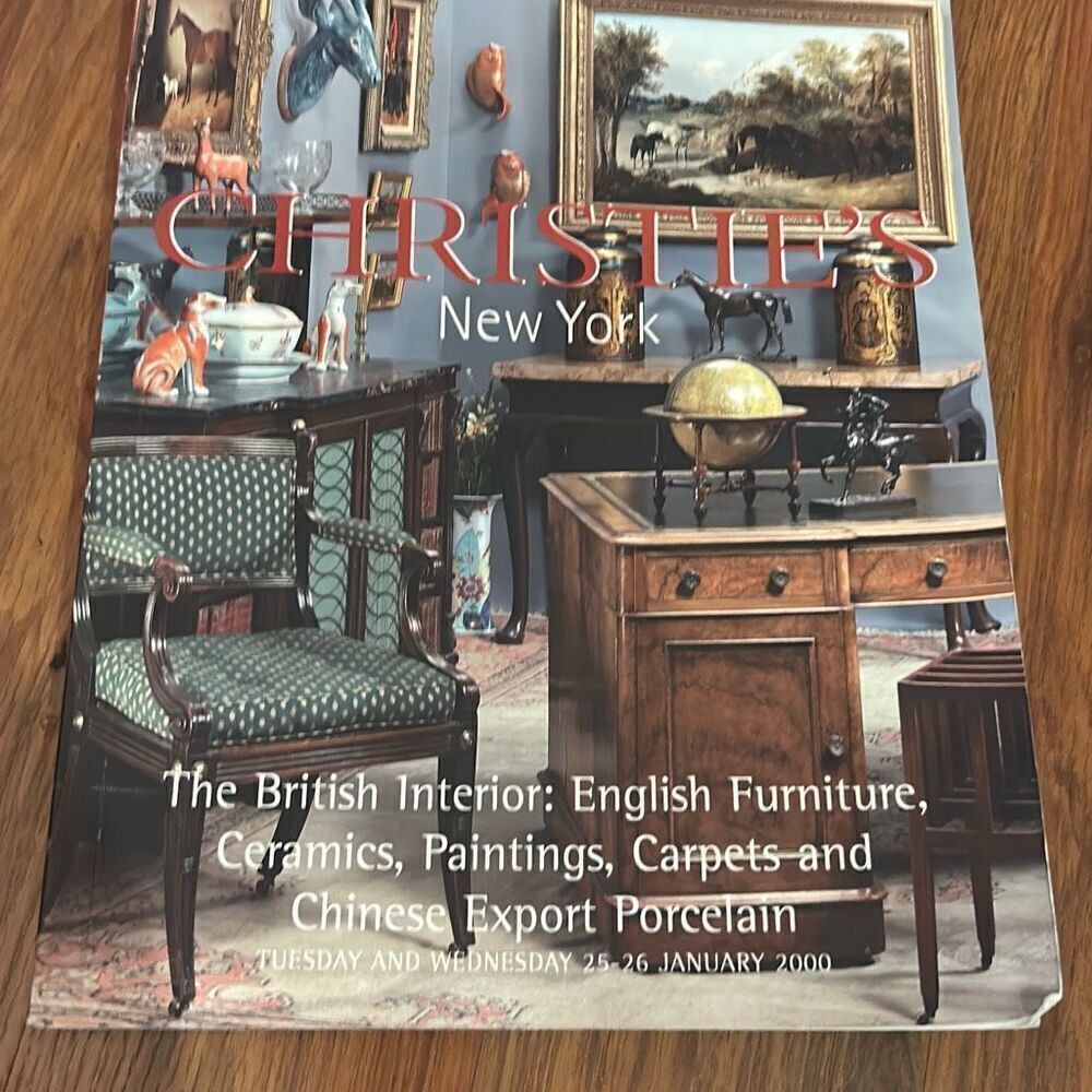 Christie's New York January 2000 edition book